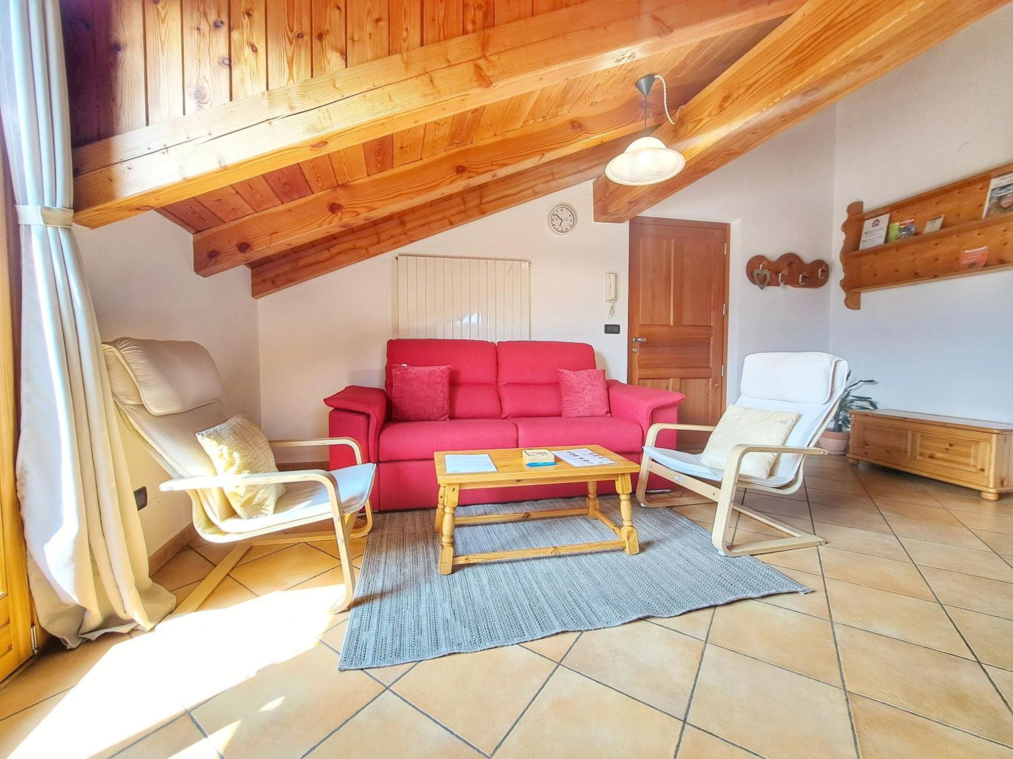 شقة Casa Alpina - Sarre أَويستا الغرفة الصورة